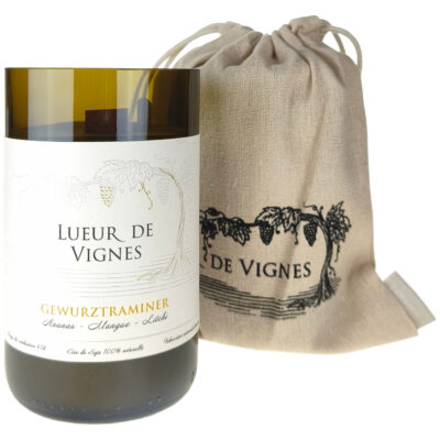 Bougie parfumée Gewurztraminer, Lueur de Vignes